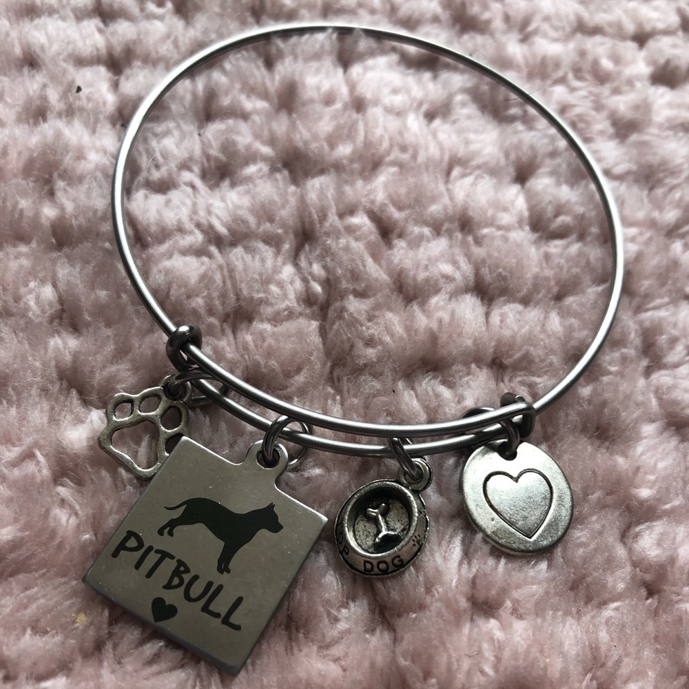 Pitbull charm bracelet